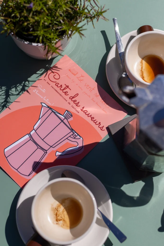 Le Vent se lève…
Librairie-café et autres joyeusetés