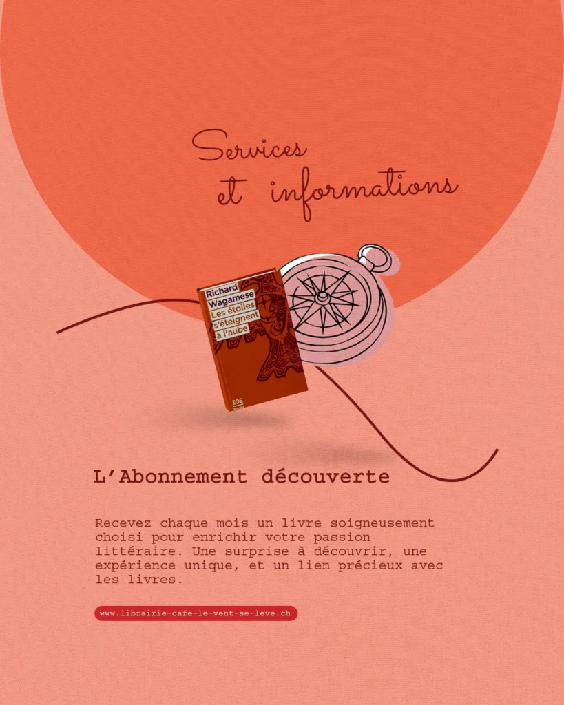 Le Vent se lève…
Librairie-café et autres joyeusetés